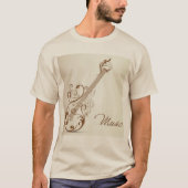 Gitarrist Music Shirt (Vorderseite)
