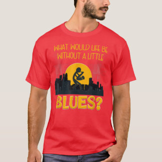 Gitarrist Musician Blues Guitar Vintag Blues Musi T-Shirt