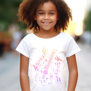Gitarrist Musician Guitar Player Music Girl T-Shir T-Shirt