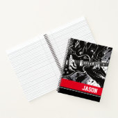 Gitarrist Notizblock (Innenseite)