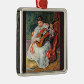 Gitarrist Ornament Aus Metall (Rechts)