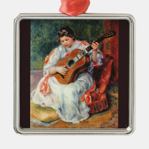 Gitarrist Ornament Aus Metall