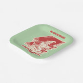 Gitarrist Pappteller (Gewinkelt)