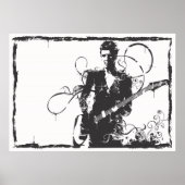 Gitarrist Poster (Vorne)