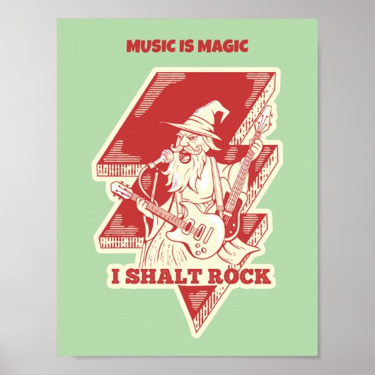 Gitarrist Poster (Vorne)