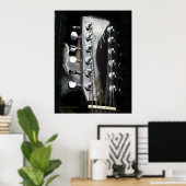 Gitarrist Poster (Heimbüro)