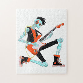 Gitarrist Robot Puzzle
