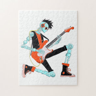 Gitarrist Robot Puzzle
