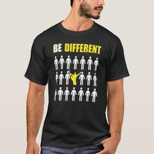 Gitarrist Sei Anders Inspiration T-Shirt (Vorderseite)