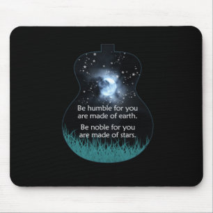 Gitarrist sein Humble für Sie sind gemacht Earth X Mousepad