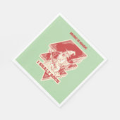 Gitarrist Serviette (Ecke)