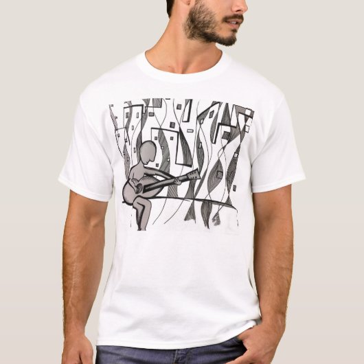Gitarrist-Shirt T-Shirt (Vorderseite)