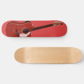 Gitarrist Skateboard (Horizontal)