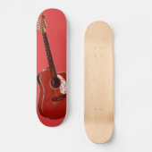 Gitarrist Skateboard (Vorderseite)
