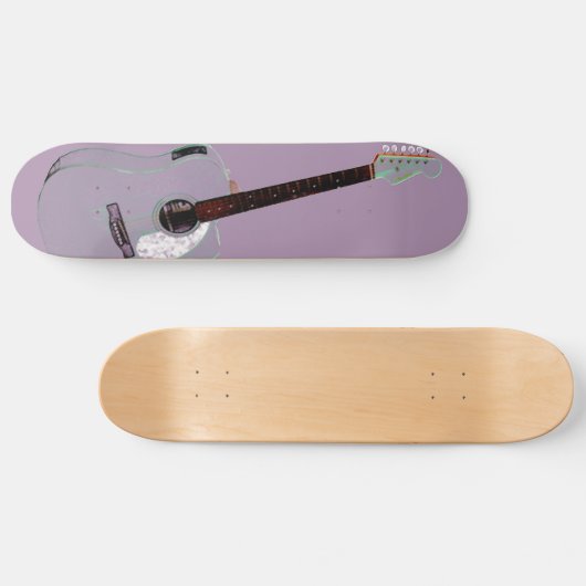 Gitarrist Skateboard (Horizontal)