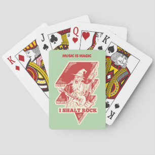 Gitarrist Spielkarten
