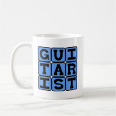 Gitarrist, Streichmusiker Kaffeetasse (Links)