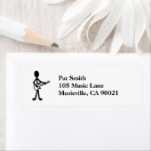 Gitarrist Strichmännchen (Insitu)