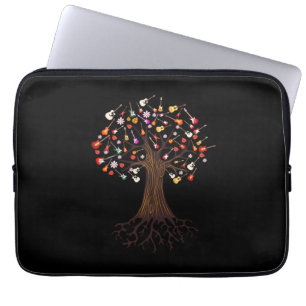 Gitarrist Tree Guitar Birthday Laptopschutzhülle