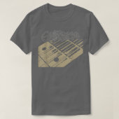 Gitarrist und Gitarrist bei Bass Bassist - Musik u T-Shirt (Design vorne)