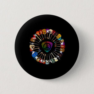 Gitarrist Variety Geburtstag Button