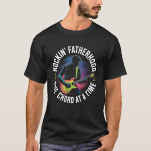 Gitarrist Vater Gitarre Spieler Daddy Musiker Papa T-Shirt