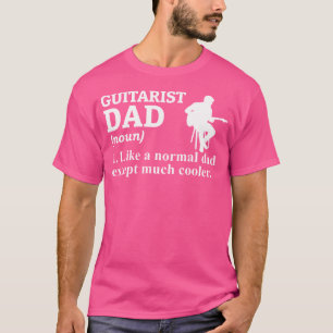 Gitarrist Vater Gitarren Acoustic Gitarrist Musike T-Shirt