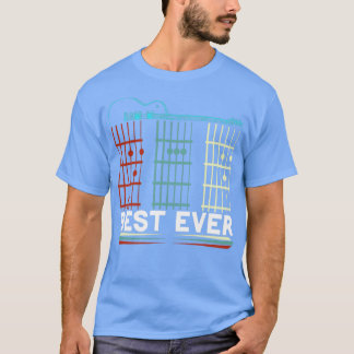 Gitarrist Vater Music Fathers Day Musician Gitarre T-Shirt