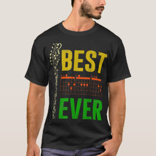 Gitarrist VaterBester Vater je D Akkord Geschenke  T-Shirt
