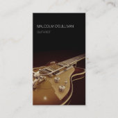 Gitarrist Visitenkarte (Vorderseite)
