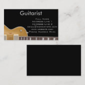 Gitarrist Visitenkarte (Vorne/Hinten)
