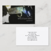 Gitarrist Visitenkarte (Vorne/Hinten)