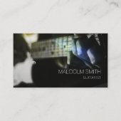 Gitarrist Visitenkarte (Vorderseite)