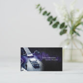 Gitarrist Visitenkarte (Stehend Vorderseite)