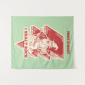 Gitarrist Wandteppich (Vorderseite (Horizontal))