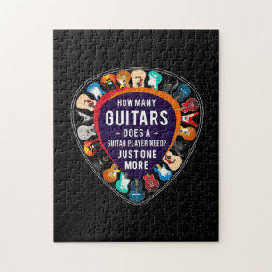 Gitarrist wie viele Gitarrist Geburtstag Puzzle