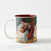 Gitarrist Zweifarbige Tasse (Links)