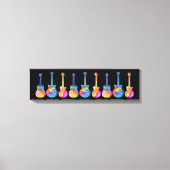 GITARS BREITE LEINWAND ART DRUCKEN (Vorderseite)