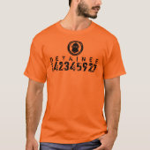 GITMO Häftlings-personalisierter T - Shirt (Vorderseite)