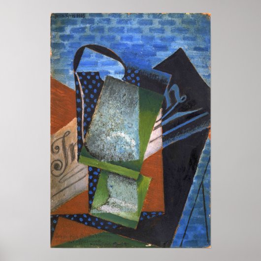 Gitter - Abstraktion Poster (Vorne)