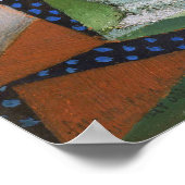 Gitter - Abstraktion Poster (Ecke)