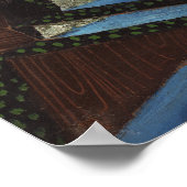Gitter - Ass von Klubs und vier Diamanten Poster (Ecke)