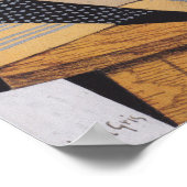 Gitter - Besetzung mit Geige Poster (Ecke)