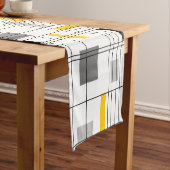 Gitter des Mittelzentrums Kurzer Tischläufer (Beispiel)