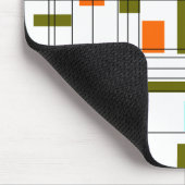 Gitter des Mittelzentrums Mousepad (Ecke)