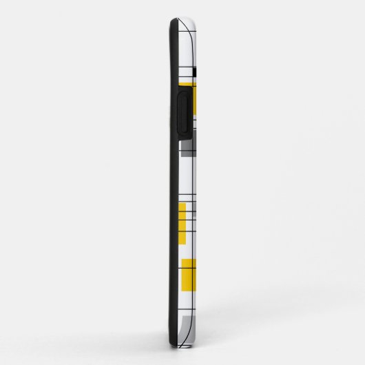 Gitter des mittleren Jahrhunderts Case-Mate iPhone Hülle (Hinten/Rechts)