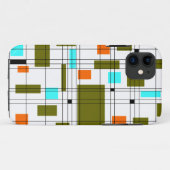 Gitter des mittleren Jahrhunderts Case-Mate iPhone Hülle (Rückseite (Horizontal))