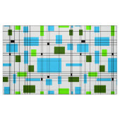 Gitter des mittleren Jahrhunderts Stoff (Fat Quarter (45,7 x 55,9 cm))
