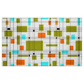 Gitter des mittleren Jahrhunderts Stoff (Fat Quarter (45,7 x 55,9 cm))