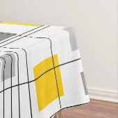 Gitter des mittleren Jahrhunderts Tischdecke (Beispiel)